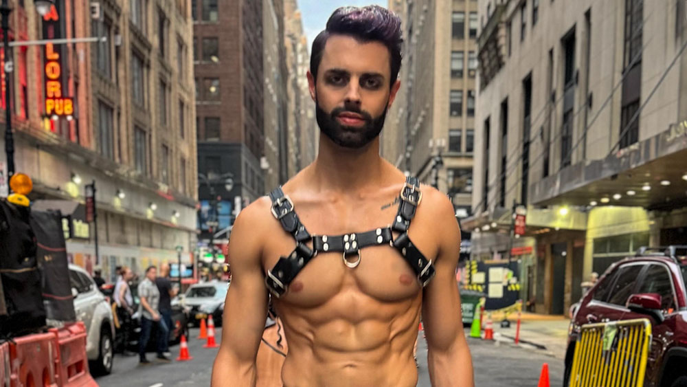 Showstopping Actor Benjamin Rivera Steams Up 'Broadway Bares: Hit the Strip'