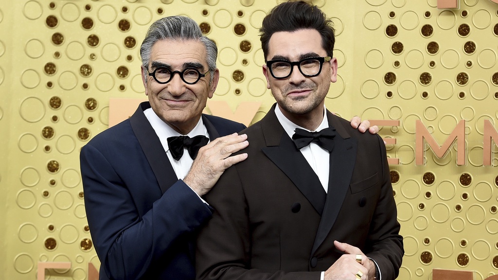 Father-and-Son Team of Eugene and Dan Levy to Co-Host the Emmys