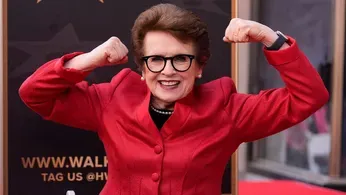 Billie Jean King Immortalized in Bronze with Star on Hollywood Walk of Fame