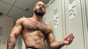 Manuel Alejandro Mira's Hot, Hairy, Shirtless Grecian Vacation